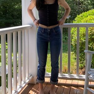 The Loft straight leg jeans